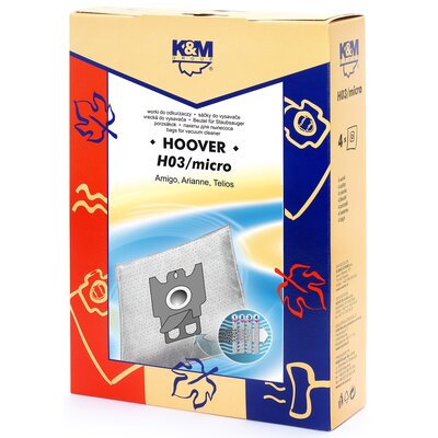 K&M Worek do odkurzacza K&M H03 Micro (4 sztuki)