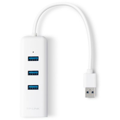 TP-LINK HUB USB USB-A 3x USB-A + RJ-45 (UE330)