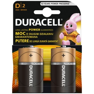 Duracell 10 x bateria alkaliczna Industrial LR20 D LR20/D