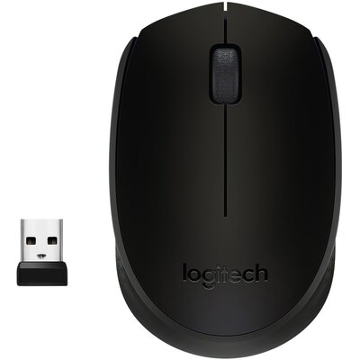 Logitech Wireless Mouse B170 czarna (910-004798)