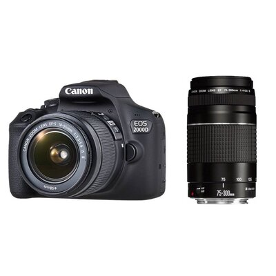 Canon EOS 2000D +18-55 + 75-300 (2728C017)