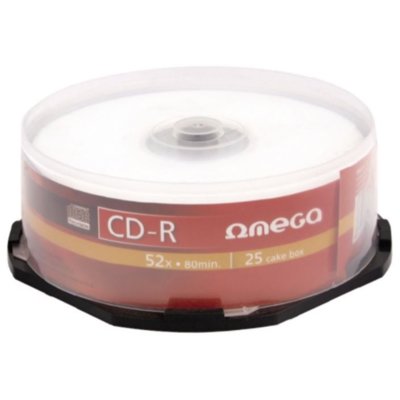 Omega Płyta CD-R cake(25) 52x 700MB