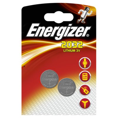 Energizer Bateria do urządzeń elektronicznych CR2032 3 V 2szt. 637986