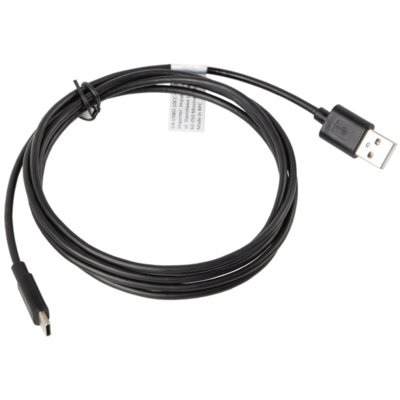 LANBERG Kabel USB-C > USB-A M/M 1.8M 2.0 czarny (CA-USBO-10CC-0018-BK)