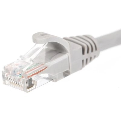 Patchcord RJ45 kat. 6 Utp, 0,5m szary