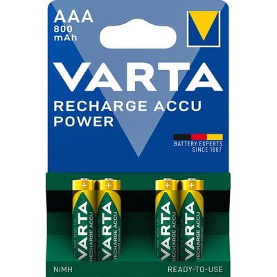 Varta BATERIE ACCU R-3 800mAh LONGLIFE READY /4/