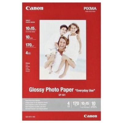 Canon GP-501 10x15, glossy 170 g, 10 Blatt 0775B005