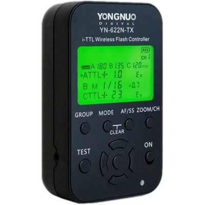 Zdjęcia - Pozostały sprzęt audio Yongnuo Wyzwalacz radiowy  YN-622N-TX LCD do Nikon | Bezpłatny transport 