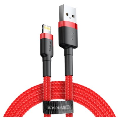 Baseus Kewlarowy kabel USB Lightning 2.4A 1M CALKLF-B09