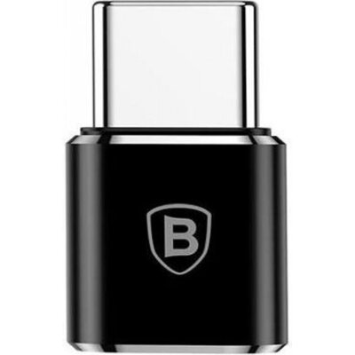 Baseus Adapter USB Baseus Micro USB Typ C Czarny 28296-uniw