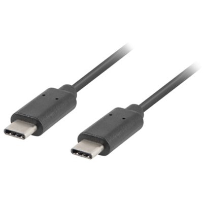 LANBERG Kabel USB-C M/USB-C M 3.1 LANBERG Gen 1, 0.5 m