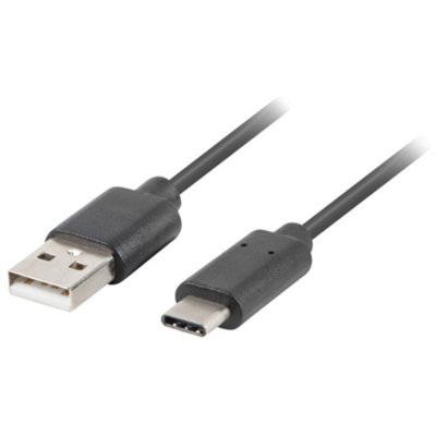 LANBERG Kabel USB-C M/USB-A M 2.0 LANBERG, 0.5 m