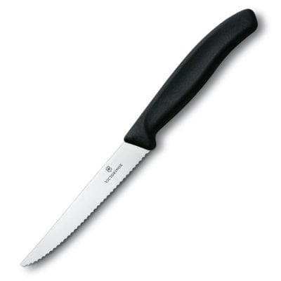 Victorinox Nóż do steków ząbkowane ostrze czarny (6.7233.20)