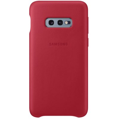 Samsung Etui Leather Cover do Galaxy S10E Czerwony EF-VG970LREGWW
