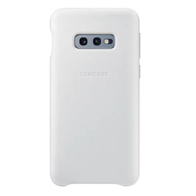 Samsung Etui Leather Cover do Galaxy S10E Biały EF-VG970LWEGWW