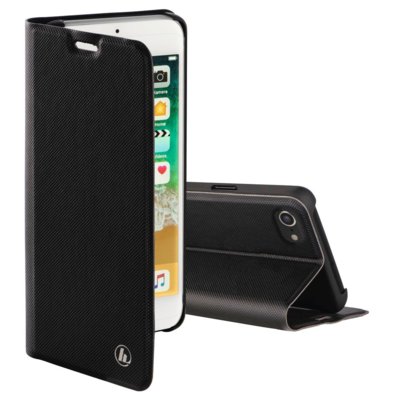 Hama Slim Pro Booklet Case iPhone 6/6s/7/8 czarny 183101