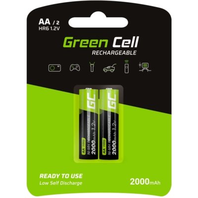 Green Cell Akumulator Green Cell 2x AA HR6 2000mAh GR06