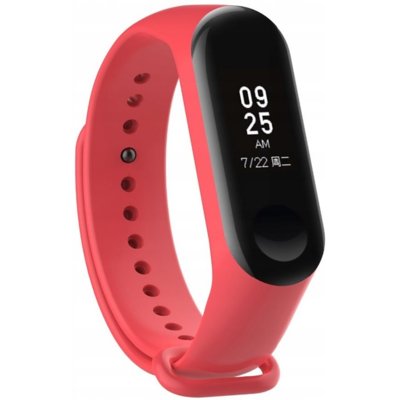 TECH-PROTECT Pasek Smooth do Xiaomi Mi Band 3/4 Czerwony