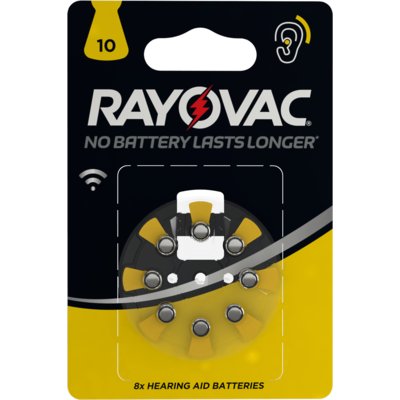 RAYOVAC BATERIA SŁUCHOWA 10 (8 SZT.)