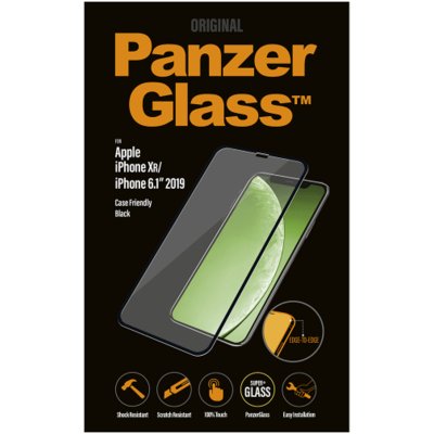 PanzerGlass Szkło hartowane iPhone 11,Xr czarne 5711724026652