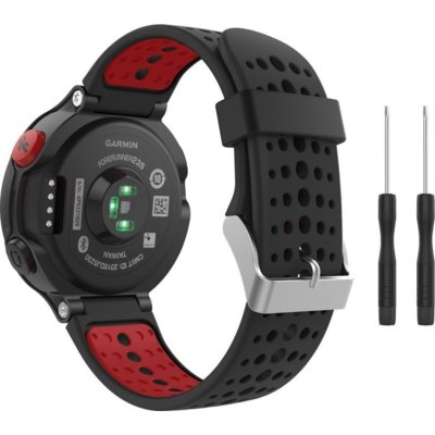 Фото - Ремінець для годинника / браслета Tech-Protect SMOOTH GARMIN FORERUNNER 220/230/235/630/735 BLACK/RED 