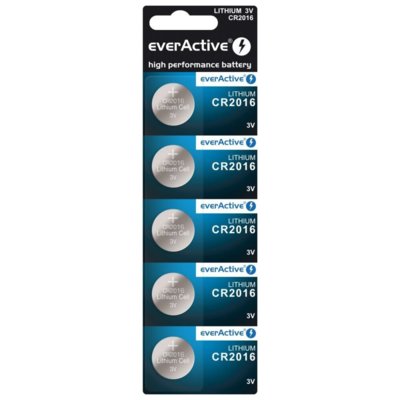 EverActive Bateria Pastylkowa CR2016 Lithium Battery 3v 1szt