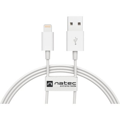 Natec Kabel USB Lightning NKA-1535 1.5 m Biały