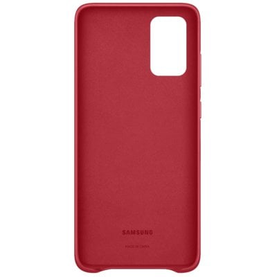 Samsung Etui Leather Cover do Galaxy S20+ Czerwony (EF-VG985LREGEU)