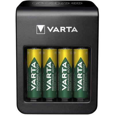 Varta Ładowarka LCD Plug Charger+ do akumulatorów AA,AAA,9V