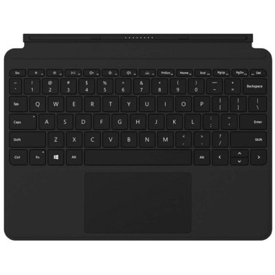 Microsoft Surface Go Type Cover - QWERTY - Czarny (mikrofibra)