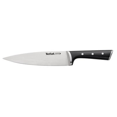 Tefal Ingenio Ice Force nóż szefa kuchni 20 cm, stal nierdzewna/czarna, 39 x 8.2 x 3 cm K23202