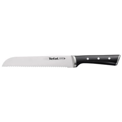 Tefal Ingenio Ice Force nóż do chleba 20 cm, stal nierdzewna/czarna, 39 x 8.2 x 3 cm K23204