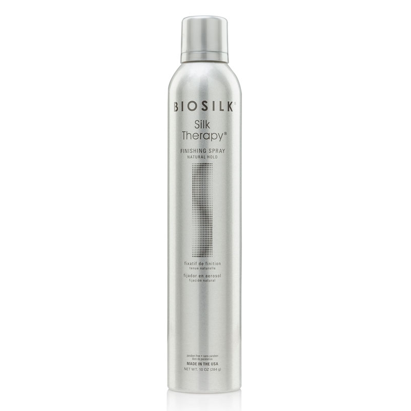 Farouk Silk Therapy Finishing Spray Natural lakier do włosów z jedwabiem 284g