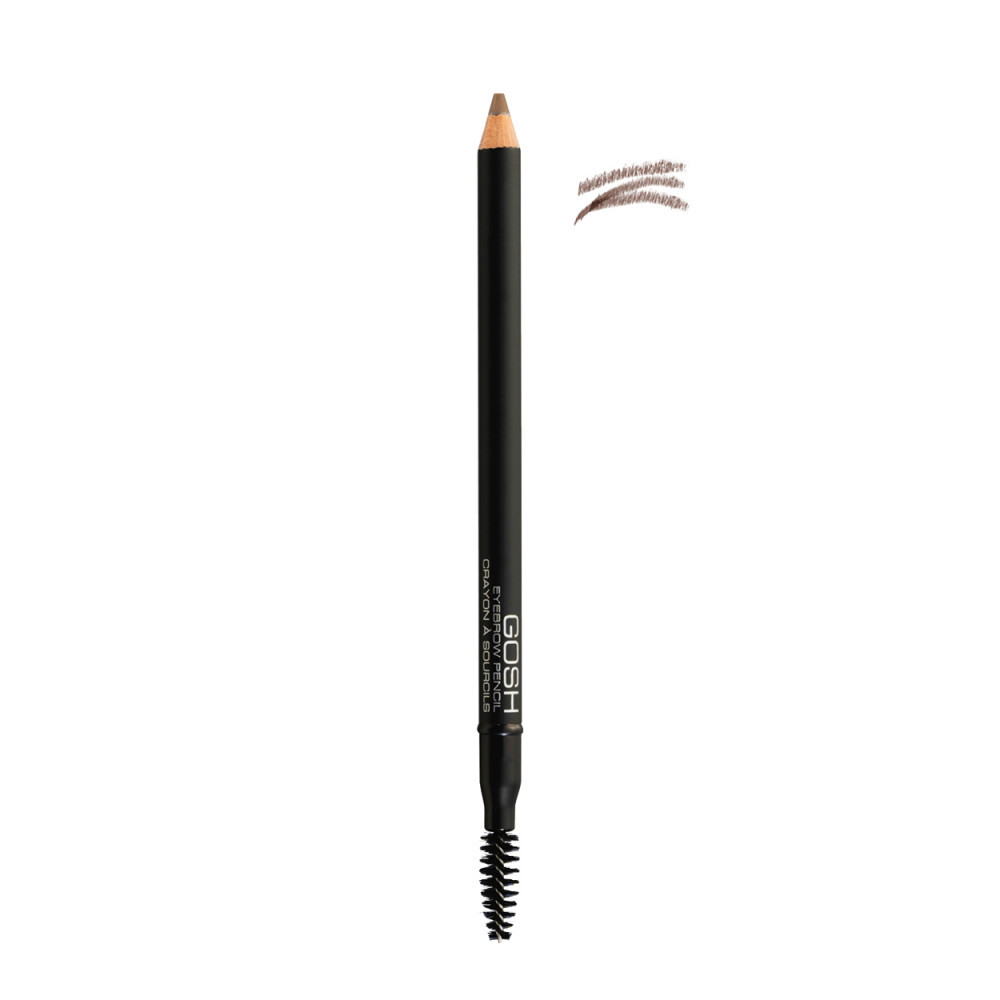 Gosh Eyebrow Pencil, kredka do brwi ze szczoteczką, 1,2g,