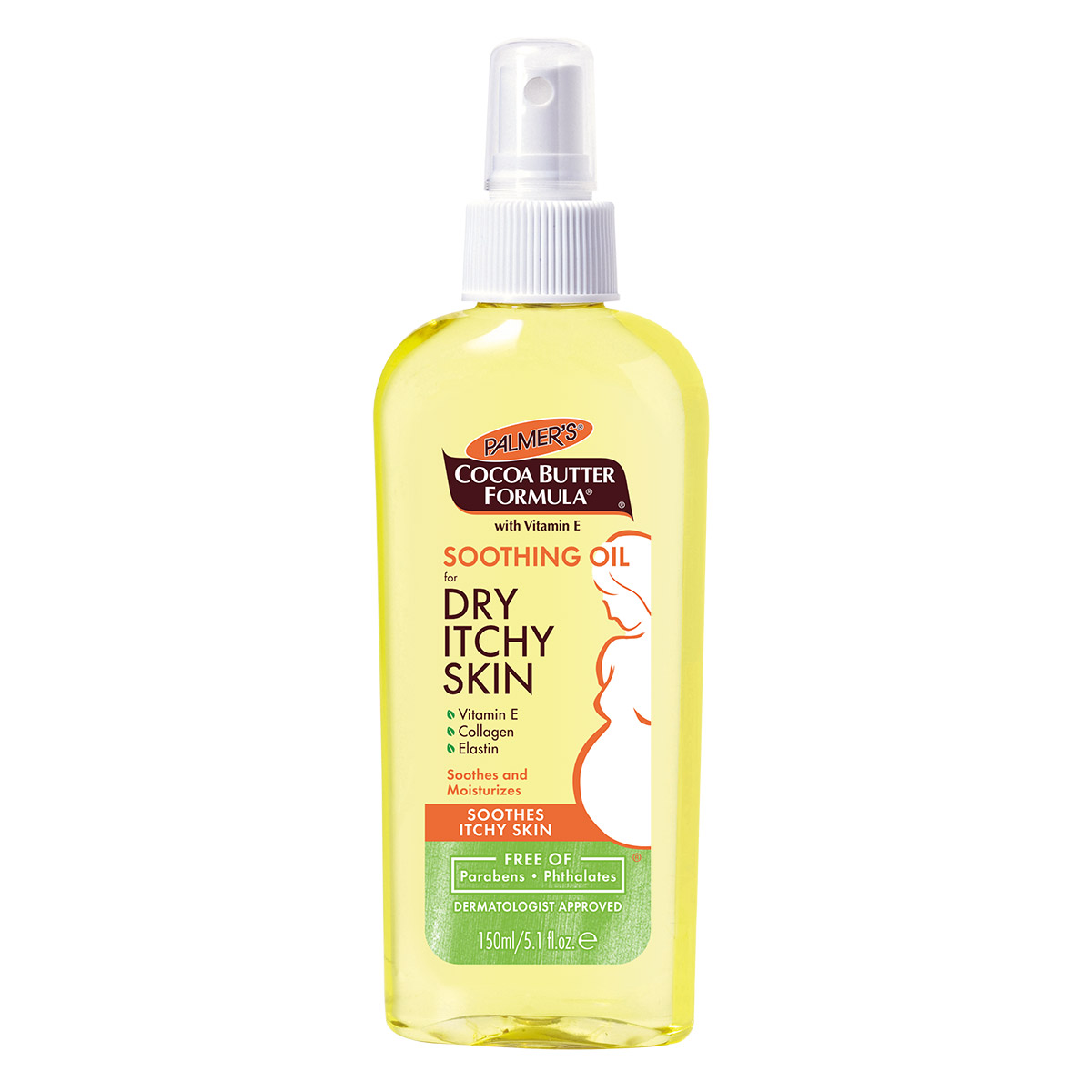 Palmers Cocoa Butter Itchy Skin Kojąca oliwka dla kobiet w ciąży 150ml