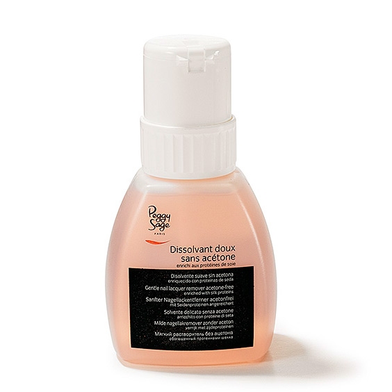 Peggy Sage łagodny zmywacz do paznokci z pompką bez acetonu 240ml