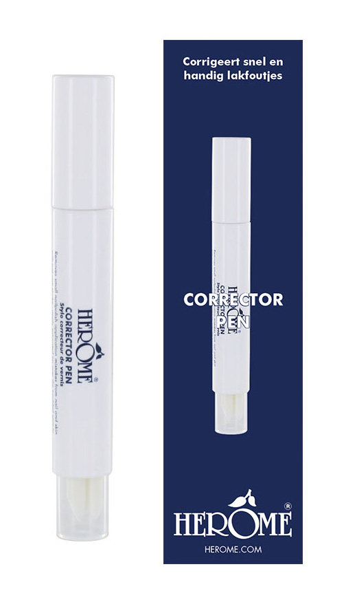 Herome Corrector Pen, zmywacz do paznokci, korektor w pisaku