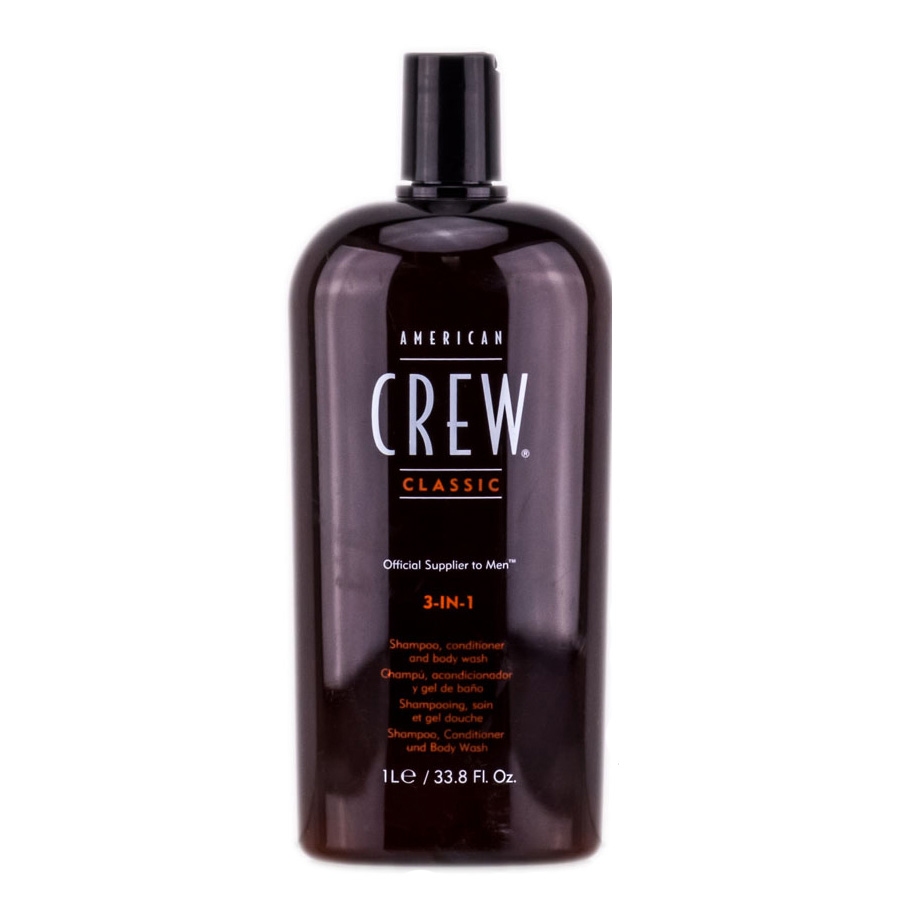 American Crew American Crew Classic 3w1 szampon + odżywka + żel do kąpieli 1000ml