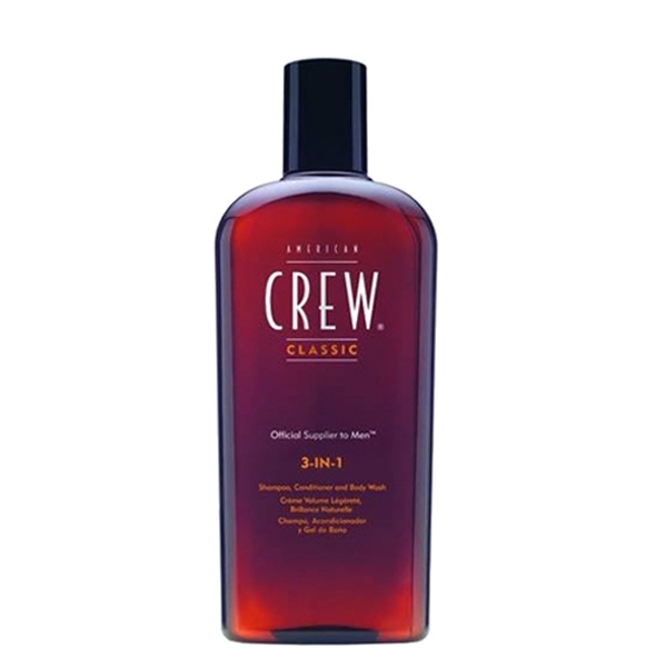 American Crew Classic 3w1 szampon + odżywka + żel do kąpieli 250ml