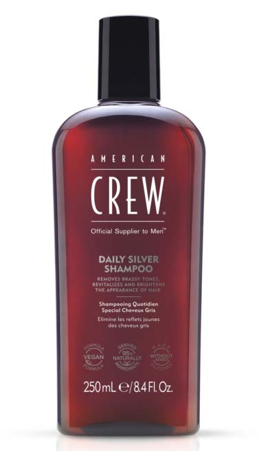 American Crew Classic Gray Shampoo szampon do włosów siwych 250ml