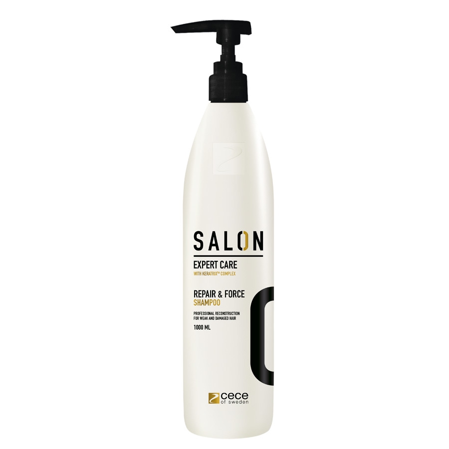 CeCe of Sweden Salon Repair&Force szampon do włosów zniszczonych, 1000ml 2