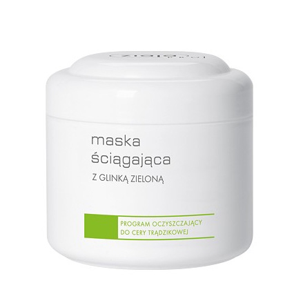 Ziaja Pro Pro Maska Ściągająca z glinką zieloną program oczyszczający do cery trądzikowej 250ml