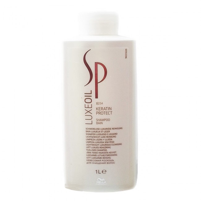 Wella SP SP Luxe Oil, keratynowy szampon do włosów, 200 ml