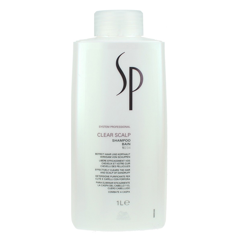 Wella SP Clear Scalp, delikatny Szampon przeciwłupieżowy, 1000ml