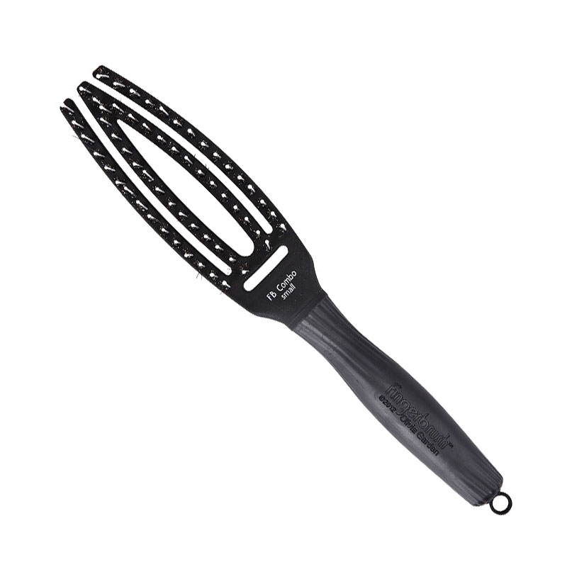 Olivia Garden Finger Brush, szczotka do rozczesywania i masażu, włosie dzika, mała
