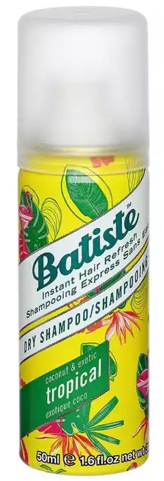 Batiste Dry Shampoo suchy szampon do włosów TROPICAL 50ml
