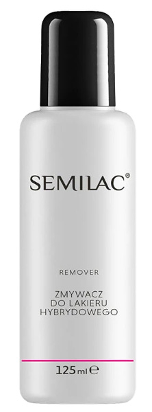 Semilac Remover, zmywacz lakieru hybrydowego, 125ml