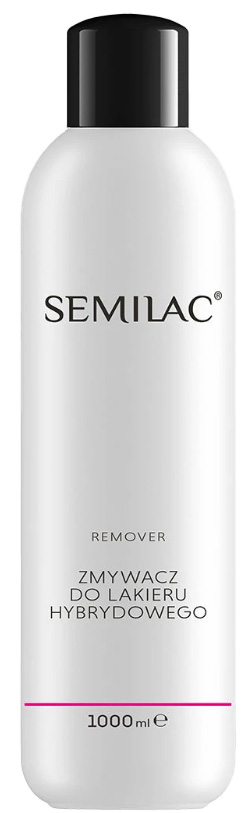 Semilac Remover, zmywacz lakieru hybrydowego, 1000ml