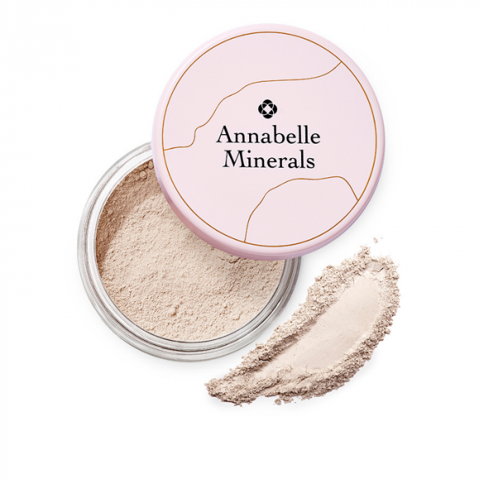 Annabelle Minerals , podkład mineralny rozświetlający, 10g