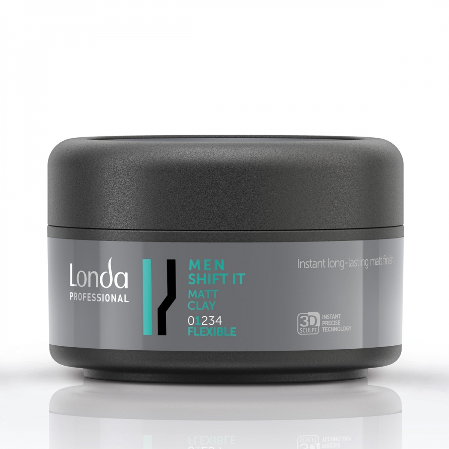 Londa Matująca glinka do włosów Men Shift It Matt Clay) 75 ml